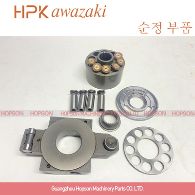 KX121-2 ชิ้นส่วนปั๊มหลักของรถขุดไฮดรอลิก PSVD2-21 แผ่นวาล์ว Piston Shoe Set