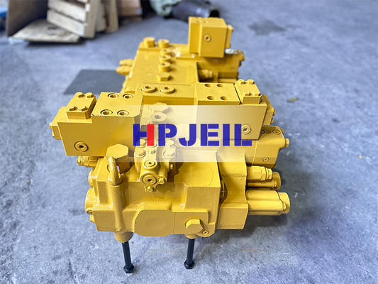 345 E349D วาล์วควบคุมเครื่องขุดที่มีประสิทธิภาพสูง 323-7682 323-7680 วาล์วควบคุมหลัก