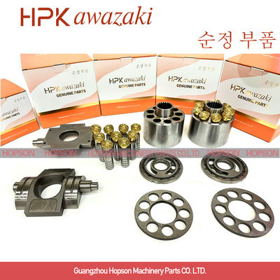 Komatsu ชิ้นส่วนปั๊มไฮดรอลิก HPV55 ชุดบล็อกกระบอกพอดี PC120-3 PC120-5