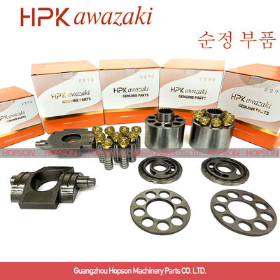 Komatsu ชิ้นส่วนปั๊มไฮดรอลิก HPV55 ชุดบล็อกกระบอกพอดี PC120-3 PC120-5