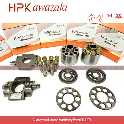 Komatsu ชิ้นส่วนปั๊มไฮดรอลิก HPV55 ชุดบล็อกกระบอกพอดี PC120-3 PC120-5