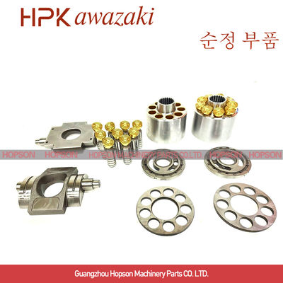 Komatsu ชิ้นส่วนปั๊มไฮดรอลิก HPV55 ชุดบล็อกกระบอกพอดี PC120-3 PC120-5