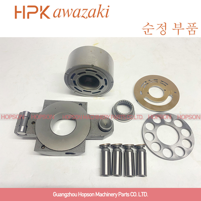 KX121-2 ชิ้นส่วนปั๊มหลักของรถขุดไฮดรอลิก PSVD2-21 แผ่นวาล์ว Piston Shoe Set